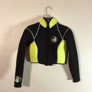 Body Glove Cropped Neoprene Jacket
